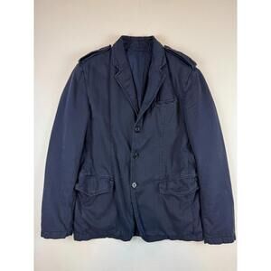 Prada Military Cuff Soft Blazer